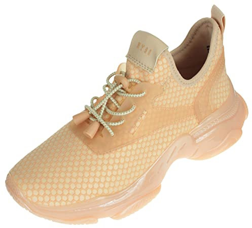 Steve Madden Damen Migrate Sneaker, Blush, 39 EU