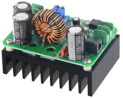 FEMSIS 600W Boost Step UP Modulo DC-DC 12V-60V A 12V-80V Stabilizzatore di Alimentazione Convertitore di Tensione Regolabile con dissipatore di Calore