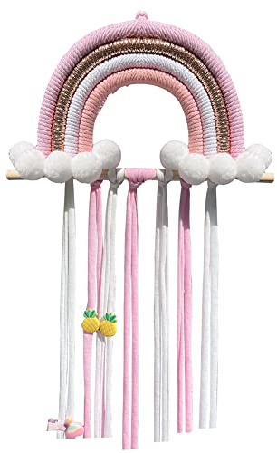 Organizer Fermagli Capelli, Porta Fasce per Capelli Bambina Porta Cerchietto per Capelli Supporto per Capelli Stoccaggio per Capelli per Bambina Fiocchi Fasce per Capelli Fermagli