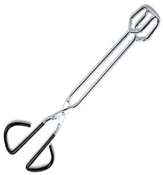 Pinza da cucina a forbice per barbecue, in acciaio inox, con manico antiscivolo per barbecue, pasticceria