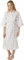iTRONiK NEW Ladies Floral Poly Cotton Nightdress Floral Dressing Gown Robes Wrap Size 10-30 Plus Size Pink Lilac or Blue (Pink, 24-26)