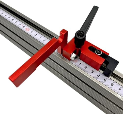 75 Typ Führungsschiene Stop Gehrungsschiene Stop, 75 Typ Miter Track Stop T-Track Holzbearbeitung Begrenzer, Handwerkzeuge Aluminiumlegierung Rutsche Locator, Für Holzbearbeitungswerkbank (C)