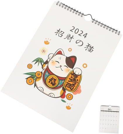 Lurrose Wandkalender zum Aufhängen Monatskalender für Zuhause und Büro Planungskalender mit Klarem Druck Robustes Material für Langlebigkeit Effizienter Terminkalender