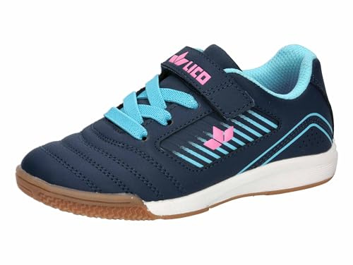 Lico Mixte Enfant Chaska Vs, Bleu Marine Turquoise Rose, 40 EU