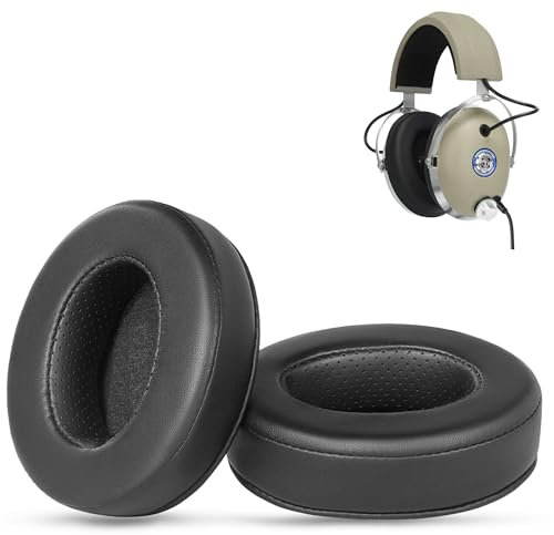 Pro 4AA Earpads,HAIZEEN Earpads Compatible with Koss Pro-4AA Pro4AA Pro 4AA Headphones Ear pads Replacement Cushion (Protein Leather/Memory Foam)