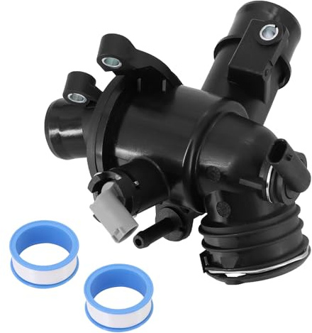 Dokili Thermostat Kühlmittel 95°C für C Klasse W204 W205 E Klasse W212 W221 W222 CLS W218 C218 X218 GLC X253 C253 GLE W166 GLK X204 SLC R172 SLK R172 Sprinter W906 W907 Viano W639 Vito W447 V Klass