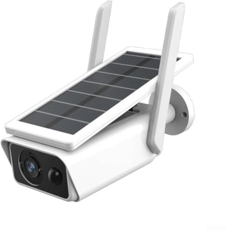 Bebykilemi Outdoor Solar Camera With PIR Sensor And Two-Way Audio, 1080P, IP66 Waterproof For Home Security, Wireless And AP Hotspot Connection