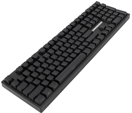 CFTGIW 108 Tasten Mechanische Tastatur mit RGB 100 Prozent Brown Switch -Tastatur BT3.0 5.0 Typ C Kabelgebundene Verbindungsschlüsse Maschinenberechtigte 108 Tasten Tastaturbrown