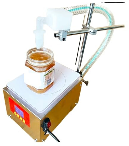 Kommerzielle Honigfüllmaschine Automatische Honigpumpe mit Zahnrad-Wiegetyp Füllmaschine for viskose Flüssigpaste Breites Anwendungsgebiet(5kg normal pump)