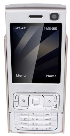 Bewinner Téléphone Portable Coulissant débloqué avec écran HD de 2,0 Pouces, Haut-Parleur, Lecteur MP3 MP4 pour Parents âgés (Gold)