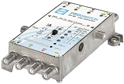 WISI 73620 DY 40 PROSWITCH SAT Verstärker Silber