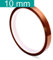 Youmile 5 Größe 5mm 10mm 20mm 30mm 50mm 30m / 100ft BGA Hochtemperatur-Film Hitzebeständiges Polyimid-Kapton-Band Gold, das klebrig ist