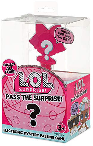 L.O.L. Surprise!, Pass the Surprise – Hot Potato Game Version L.O.L, Electronic Timer, 2 Players Minimum, Random Models Batteries Not Included, Toy for Children from 3 Years, LLU48