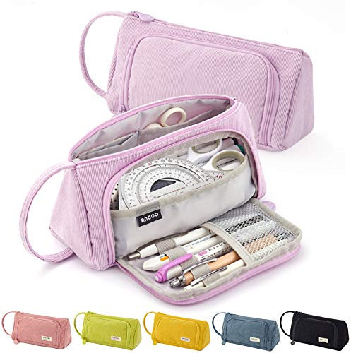 ONCCI Federmäppchen Federtaschen Teenager Mädchen Mäppchen Etui Stifte 3 Fach Pencil Case für Schule & Büro