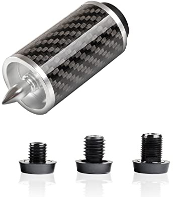 KONLLEN Pool-Queue-Verlängerung mit 3 Stoßstangen, verbesserte Kontrolle, komfortable Haptik, 5,1 cm, 7,6 cm, 10,2 cm, 20,3 cm, 30,6 cm, Kohlefaser, für Mezz Predator Peri Jflowers Fury Pool-Queue