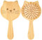 Haarbürste Kinder, Haarbürste Ohne Ziepen Bürste Haare Kinder Mädchen Haarentwirrbürste, Trockene und Nasse Haare, Katze