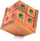 ROMBOL Crazy six - anspruchsvolles 3D Puzzle mit 8 farbigen Würfeln