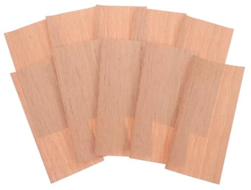 PLAFOPE 10Pcs Cedar Sheets for Cigar Humidors Moisture Control and Flavor Enhancement Humidor Accessories for Cigar Boxes 7.48X3.54In Thin Sheets
