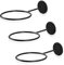 Weyying 3 Stücke Ball Rack für Basketball, Display-Ballhalter für Basketball, Wandhalterung Sportball Rack, Wandhalterung Ball Rack, Ball Wandhalterung, für Basketbälle, Fußball, Volleyball