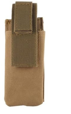 Scissor Holster army knife sheath MOLLE Pouch Universal Multi Pockets Tool pouch (Khaki)