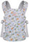 GAGAKU Puppentrage ab 3 Jahre Kinder Puppentrage Babytrage für Puppen Bauchtrage Puppenzubehör Puppen Tragesitz mit Verstellbaren Träger - Blau - Blüte