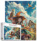 Tucocoo Halloween-Puzzle für Mädchen, 1000 Teile, Puzzles für Erwachsene, schöne Katze, lustige, rustikale Kunst-Puzzles für anspruchsvolle Familienaktivitäten, buntes DIY-Handarbeitspuzzle für