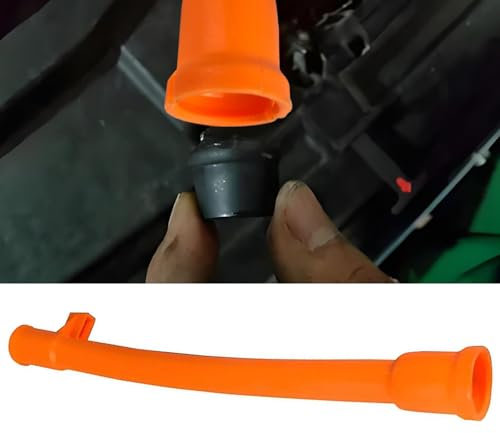 Ölmessstab, Ölmessstabrohr Trichtermanschette, Ölmessstab Trichter, Peilstabführungstrichter, Trichter Ölpeilstab, Motoröl Ölmessstabrohr Trichtermanschette für Ersatz Auto Zubehör 06A103663C