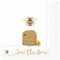 Serviette Save the Bees! Serviettentechnik décopatch Papierserviette 20 Stück