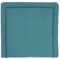 KraftKids Wickelauflage in Musselin nilblau, Wickelunterlage 60x70 cm (BxT), Wickelkissen