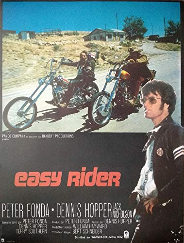 Easy Rider Kinoposter Original Klein (53 x 40 cm Rolle) Dennis Hopper 1990