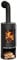 Justus 5686 30 Faro 2.0 Kaminofen Stahl Schwarz mit Glas-Abdeckplatte/A+