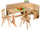 PKline Holz Landhaus Sitzgruppe Tidor Eckbank Natur Küche Esszimmer Küche Essgruppe