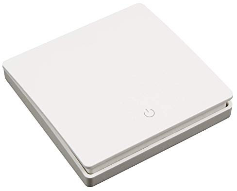 McPower Kinetic Funk-Wandtaster | 1-fach, IP66, 433 MHz, batterielos, bis 200 m Reichweite | kabelloser Funkschalter für Kinetic Empfänger, wasserdicht