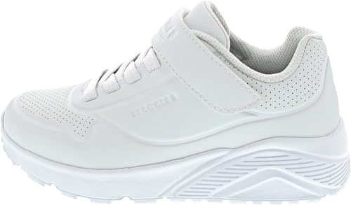 Skechers Jungen Uno Lite Vendox Sneaker, Weiß, 28.5 EU