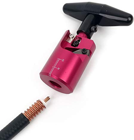 Silex - Peladora Automática y Decapadora | Para Cables Coaxiales 1/2 Superflex | Desforra Coarrugados Coaxiales RF | Facilita el Foam y la Cubierta Externa | Automática por Giro