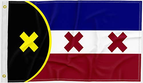 SHELLBOBO Lmanburg Flagge 2020 Dream SMP, L'manberg Freedom Flagge, 1,8 x 1,8 m, doppelt genähte Polyester-Flagge mit 2 Gronmenten