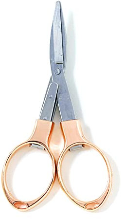 KnitPro Folding Scissors, Metal, Rose Gold, 50 x 96mm