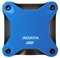 ADATA Disque SSD externe 512 Go SD620 USB 3.2 Xbox PS5 (bleu SD620-512GCBL)