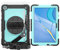 Funda de TPU resistente a prueba de golpes para Huawei Matepad T10 9.7 pulgadas T10s 10.1 pulgadas 2021, cubierta protectora W protector de pantalla+soporte giratorio+mango+correa de hombro