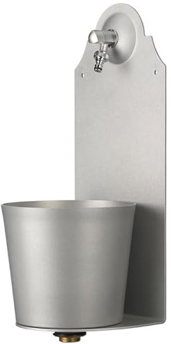 Bel-Fer Wandbrunnen Aluminium