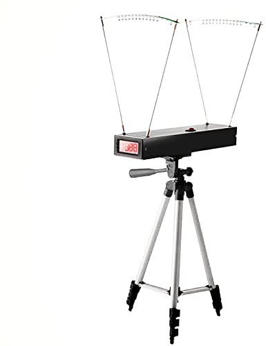 fikujap Ballistischer Präzision Chronograph 30-9999 FPS Geschwindigkeitsmessgerät Große effektive Fläche Messgerät für Tennis Badminton Shooting