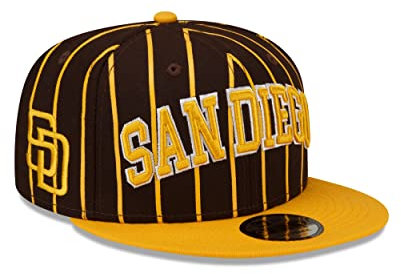 New Era San Diego Padres City Arch Brown 9Fifty Snapback Cap - One-Size