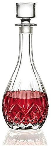Decanter Whiskey Decanter Wine Decanter Wine Decanter High- Grade Simple Crystal Glass Engraved Wine Decanter