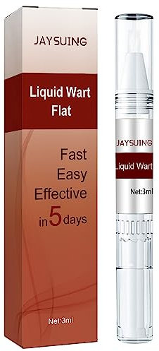 Wipe Off Tags & Moles Remover, Dot Talpa Rimozione Penna, Liquid Mole Removal, Fibromi Penduli Rimozione, Rimozione rapida e sicura per viso, Corpo, ascelle e Tutti i Tipi di Pelle (1PC)