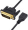 NFHK DVI 24+1 Mâle vers Mini HDMI 1.4 Type-C 4K Femelle Extension Câble pour Ordinateur HDTV Carte Graphique UHD