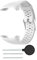 Armband Kompatibel mit Polar M400 /M430,Sport Silikon Ersatz Uhrenarmband Wechselarmband Ersatzarmband für Polar M400 / M430 Smartwatch für Männer Frauen (Weiß)
