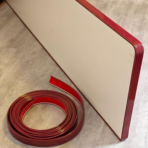 U-Form - Cinta adhesiva para bordes de muebles, autoadhesiva, protección de borde de muebles flexible de TPE, para madera contrachapada, encimeras, armarios y restauración de muebles (16 mm x 2,8 m)