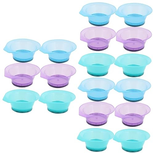 Beaupretty 18 Stk - -outfit Haarfärbemittel-set Schalen Für Haarfarbe Werkzeuge Zum Färben Von Haaren Professionelle Haarfärbemittel Rührschüssel Gesichtsmaske