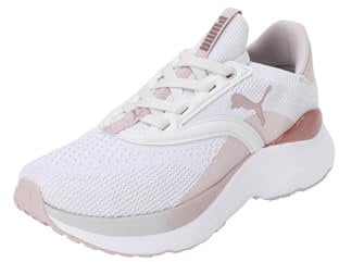 PUMA Softride Mayve Wn's, Road Running Shoe Donna, Feather Gray-Mauve Mist-Rose Gold, 38.5 EU