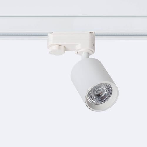 LEDKIA LIGHTING 3-Phasenstromschiene LED-Strahler 10W Dimmbar Mallet Weiß 4000K Neutralweiß